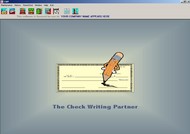 The Check Writing Partner screenshot